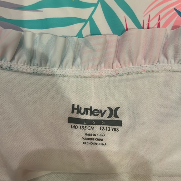 New w/o tags Girls Tankini Hurley size large - Picture 8 of 8